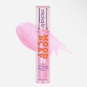 Nicka K Mood Play Color Changing Lip & Cheek Gloss